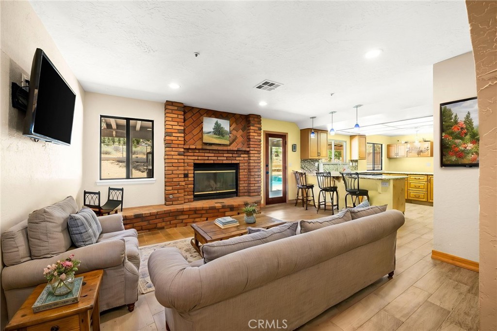 902 Searchlight Ranch Road Acton, CA 93510 - Photo 16 of 58 Family room virtually staged
