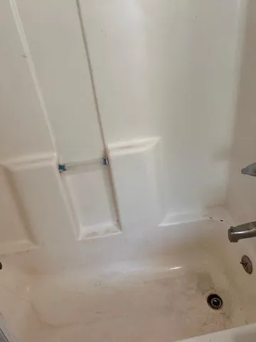 a bathroom with a sink and a tub