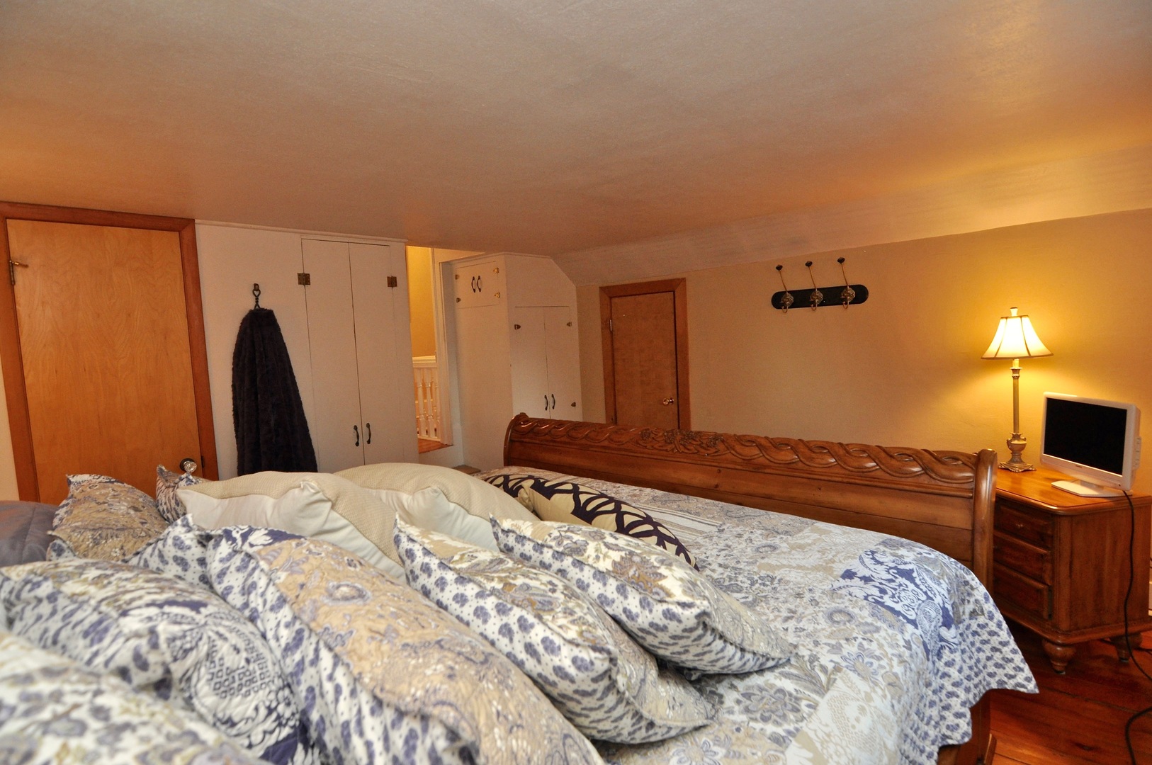 16053 Owens Road Hinckley, IL 60520 - Photo 54 of 68 a bedroom with a bed and a view of bathroom