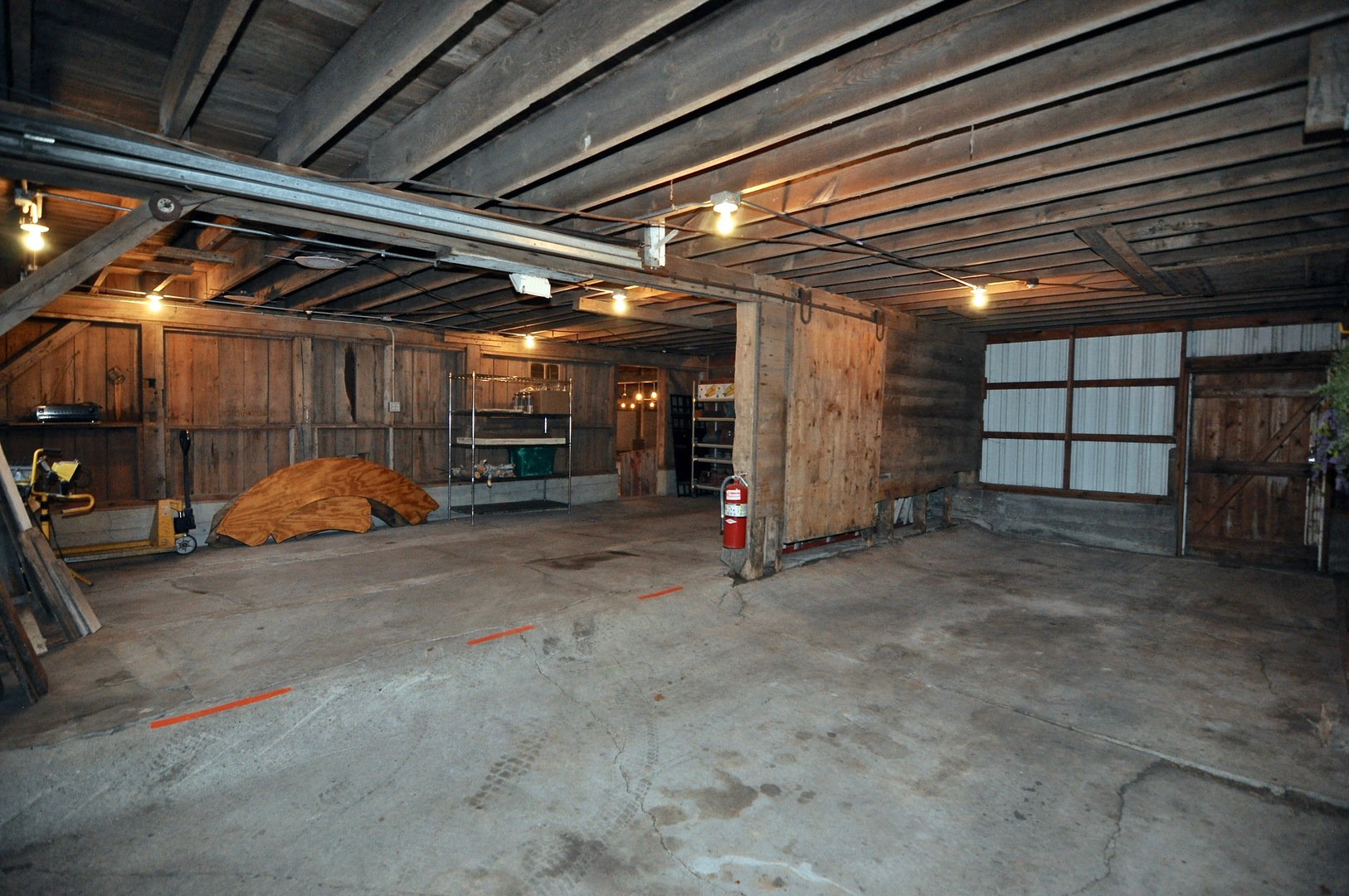 16053 Owens Road Hinckley, IL 60520 - Photo 64 of 68 a view of empty room with wooden ceiling