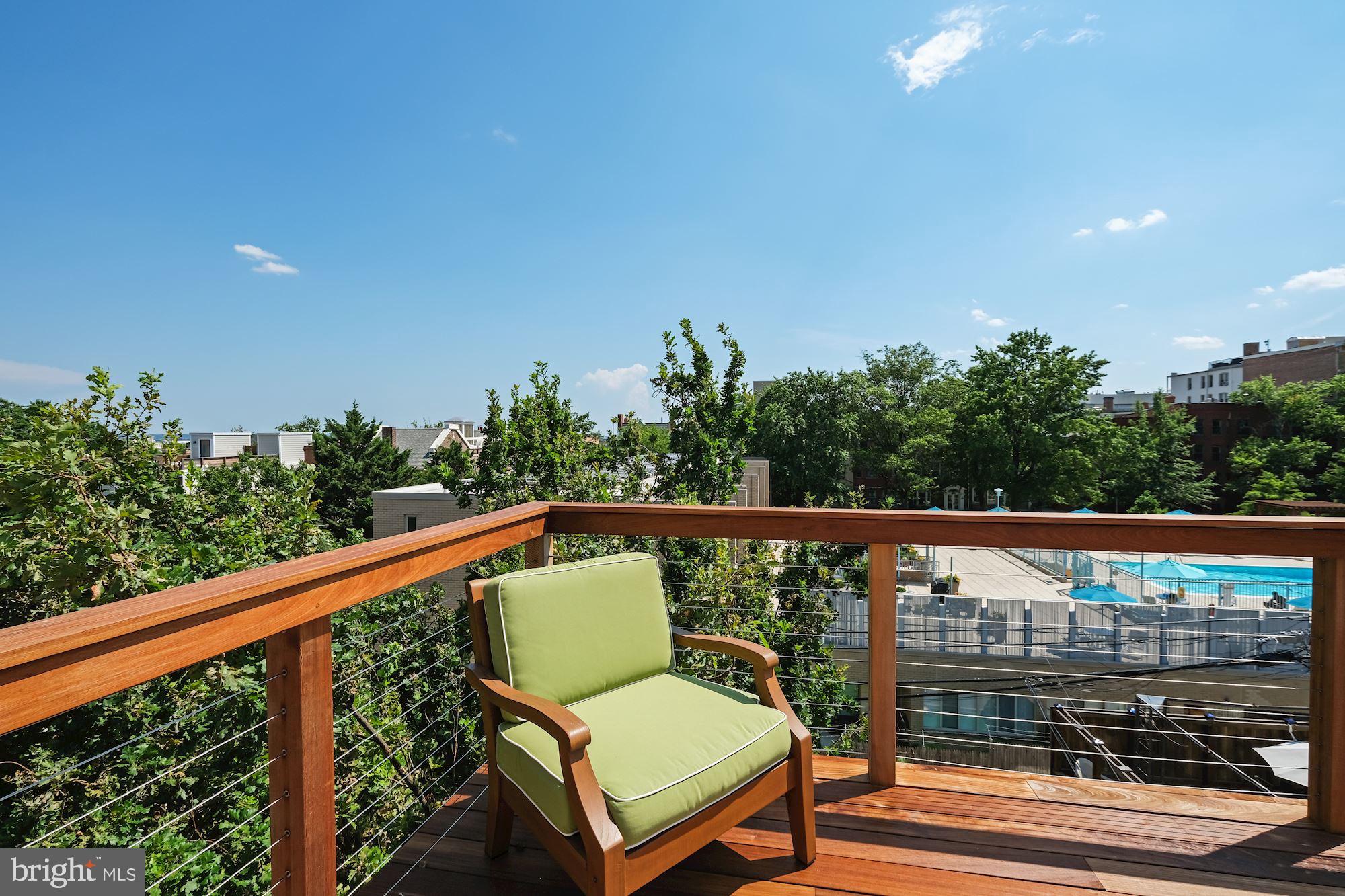 1850 Kalorama Road Northwest, Unit A Washington, DC 20009 - Photo 22 of 35 Bedroom 3 Private Balcony