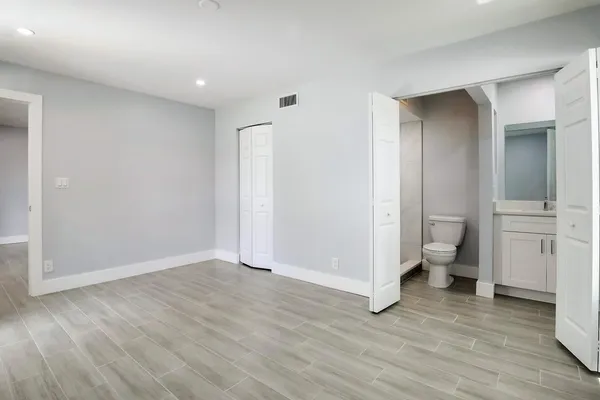 wooden floor in an empty room