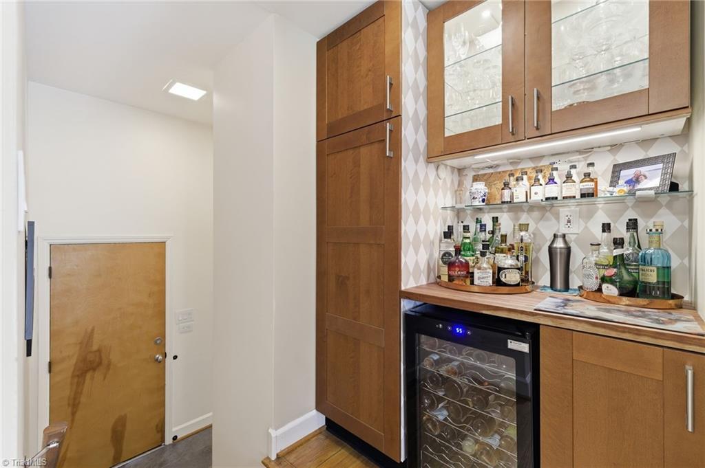 205 Frederick Road Greensboro, NC 27455 - Photo 19 of 49 dry bar- near kitchen and living room
