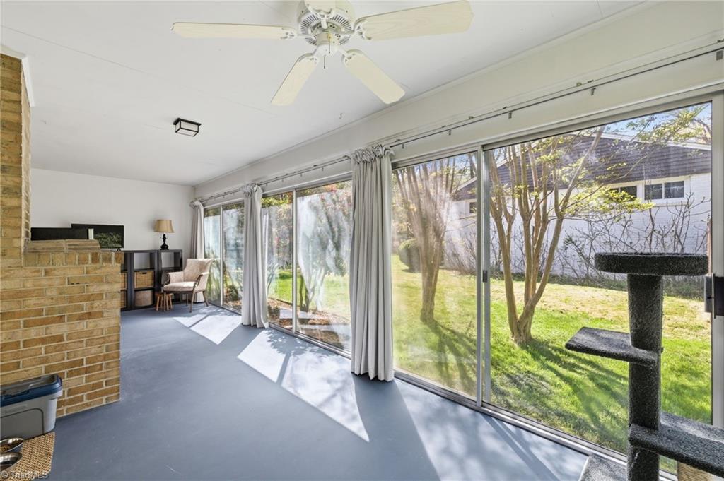 205 Frederick Road Greensboro, NC 27455 - Photo 32 of 49 sunroom