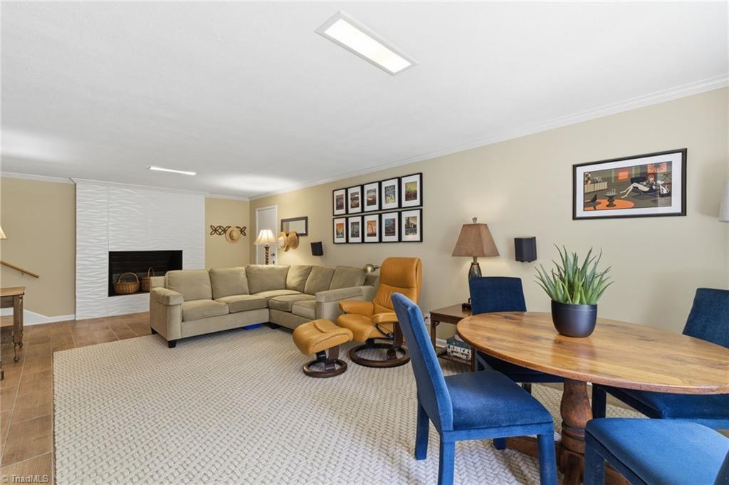 205 Frederick Road Greensboro, NC 27455 - Photo 6 of 49 lower level den