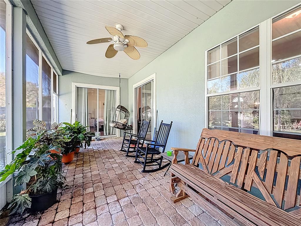 2301 Southeast 22nd Loop Ocala, FL 34471 - Photo 44 of 55 a view of a porch with furniture and garden
