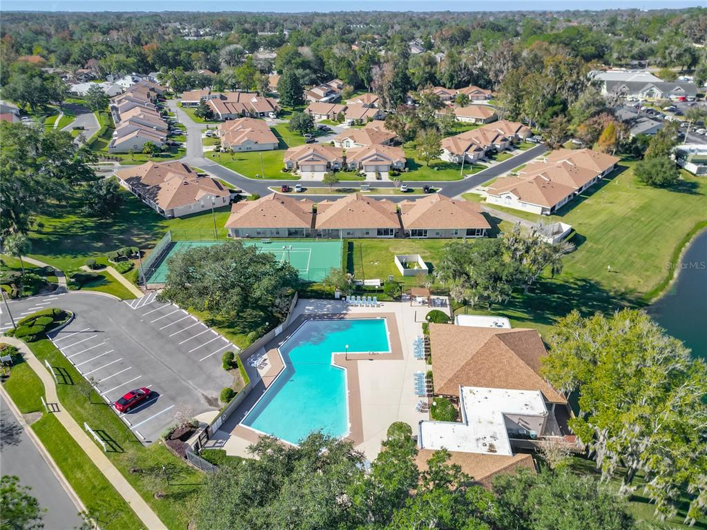 2301 Southeast 22nd Loop Ocala, FL 34471 - Photo 53 of 55 an aerial view of a city with lots of residential buildings