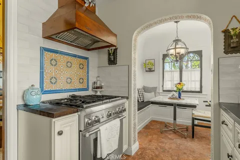 a view of kitchen island with furniture