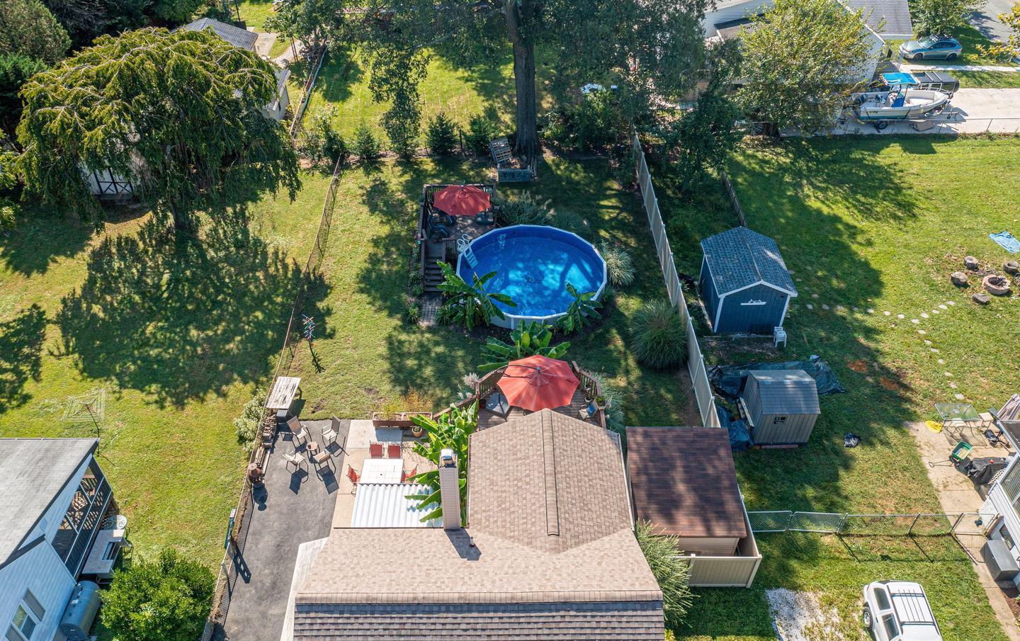 2203 Middleborough Road Essex, MD 21221 - Photo 12 of 35 Pic from last summer w/pool open & plants in bloom