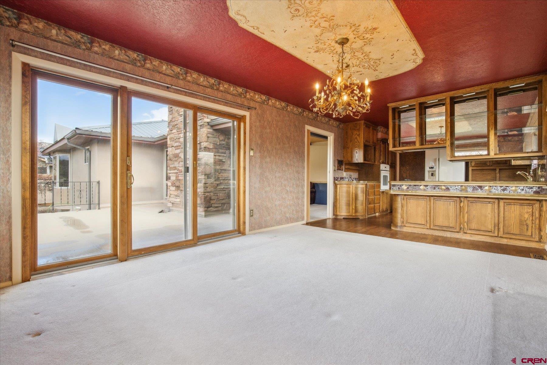 151 Riverview Drive Durango, CO 81301 - Photo 19 of 45 a view of an empty room with a window