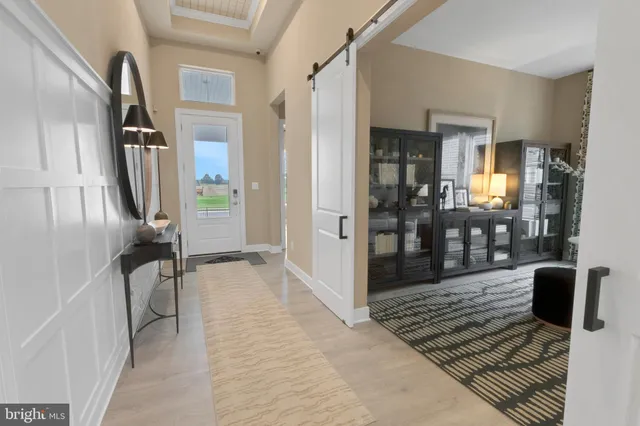 a view of a living room