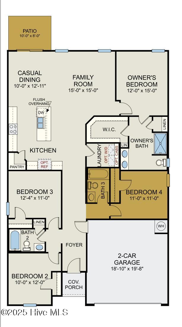 516 Bannermans Mill Road Richlands, NC 28574 - Photo 29 of 29 Floor Plan