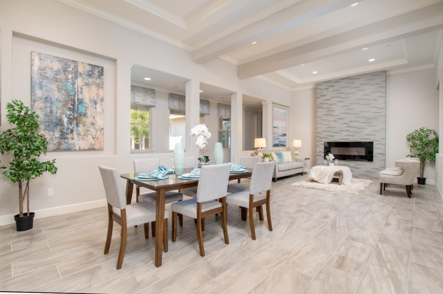 1655 Martinez Way Morgan Hill, CA 95037 - Photo 7 of 40 a view of a dining room with furniture window and wooden floor