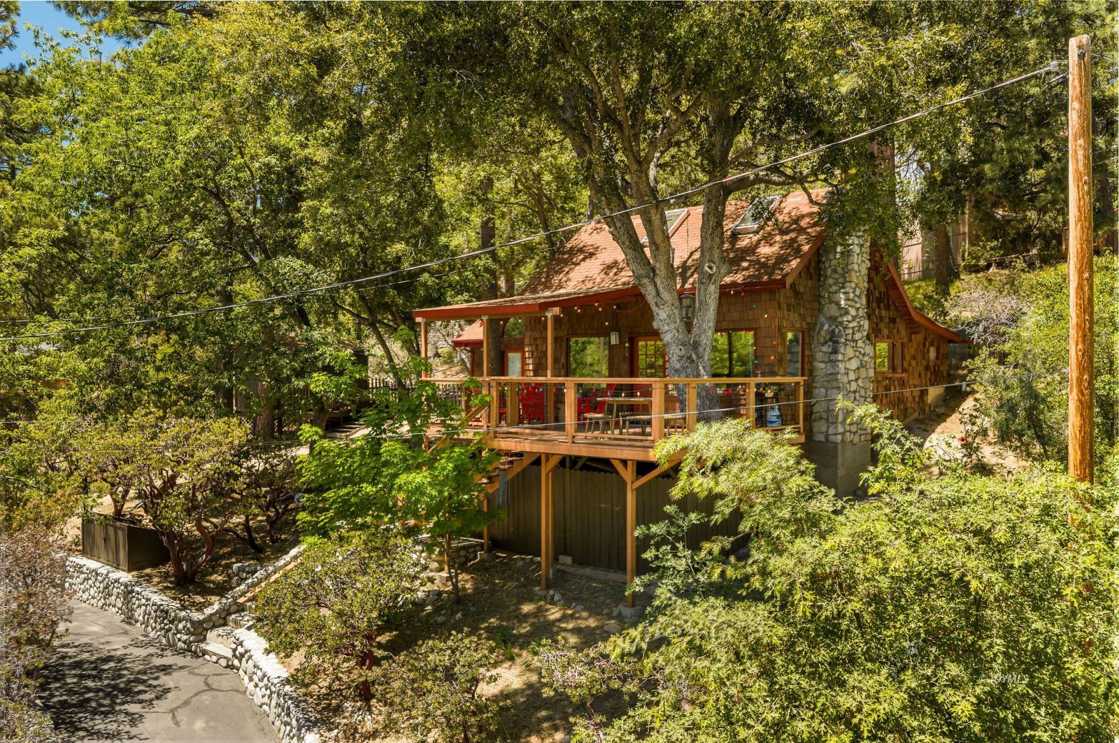 24945 Marion Ridge Drive Idyllwild, CA 92549 - Photo 1 of 53 a view of a house with large trees