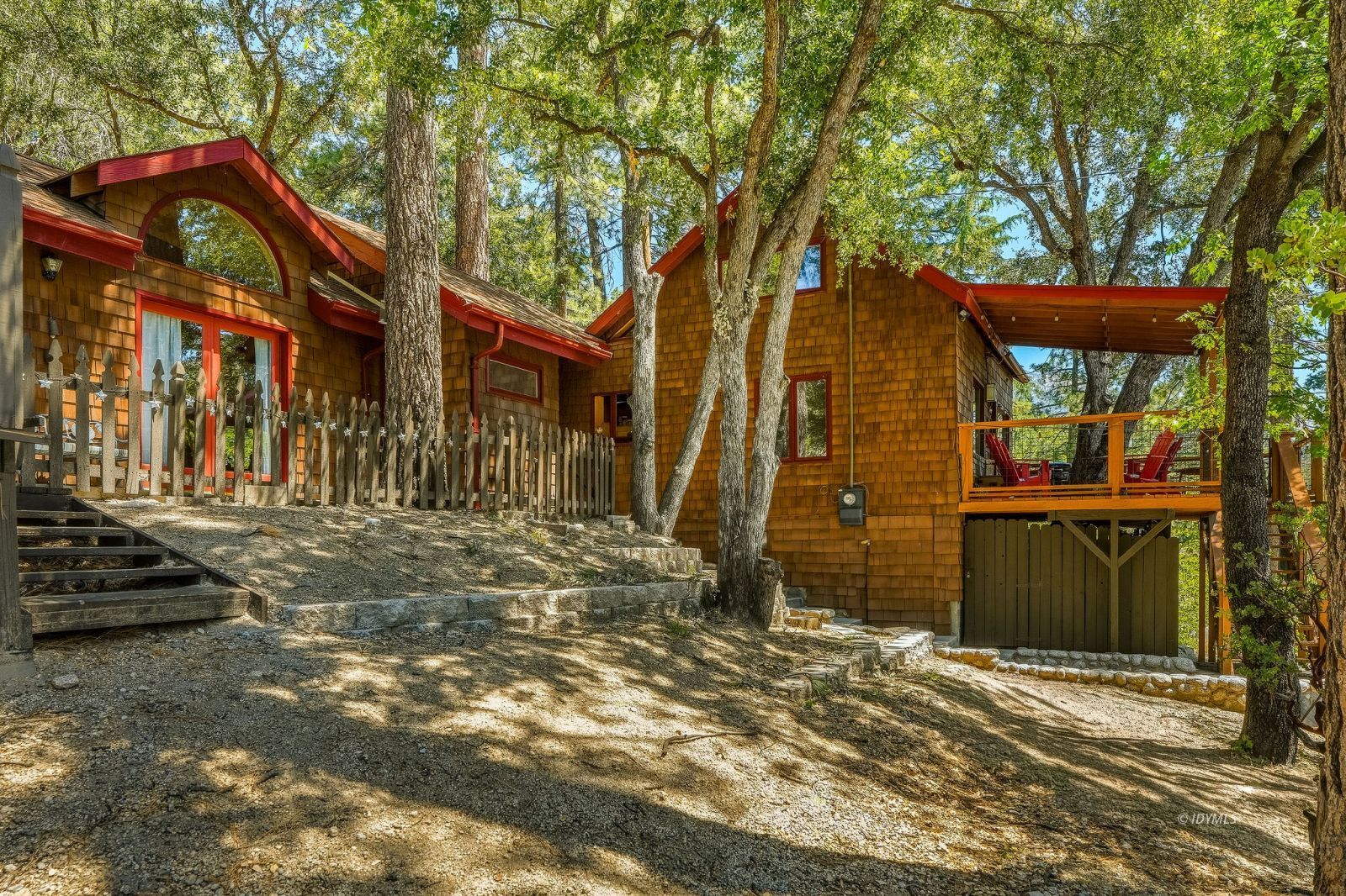 24945 Marion Ridge Drive Idyllwild, CA 92549 - Photo 41 of 53 a view of a house with a yard
