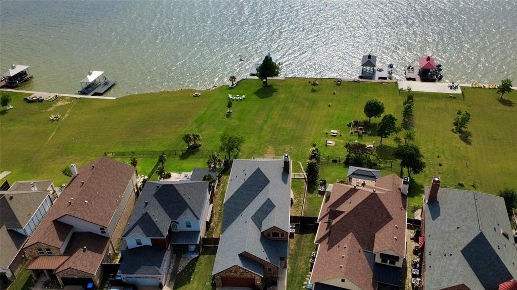 2313 Windjammer Way Rowlett, TX 75088 - Photo 35 of 38 an aerial view of a house with a swimming pool