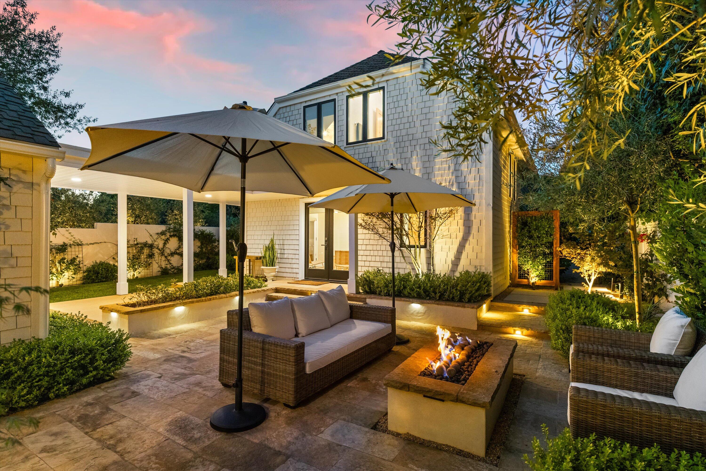 1152 Hill Road Santa Barbara, CA 93108 - Photo 19 of 22 Outdoor Fire Pit