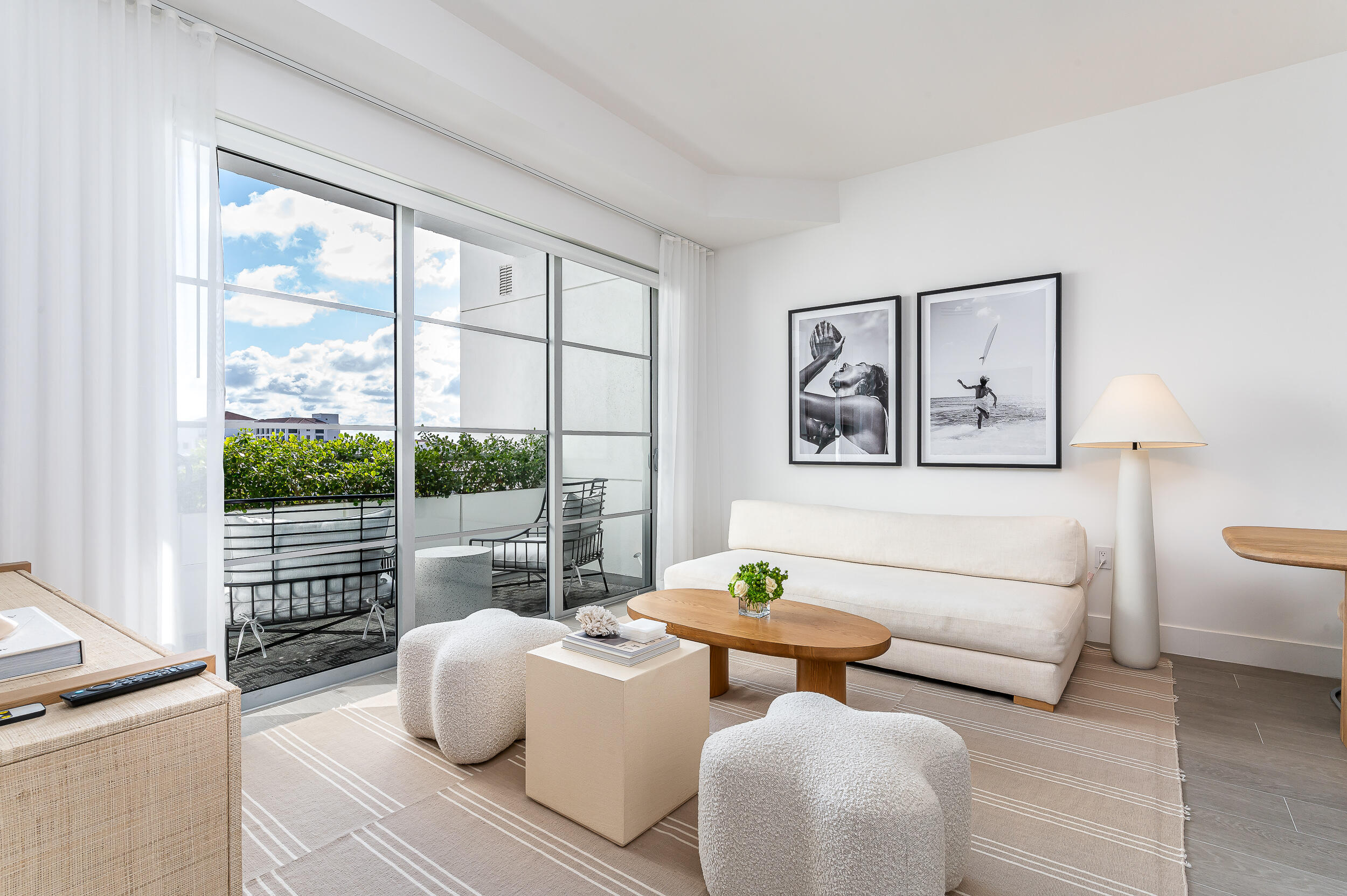 155 East Boca Raton Road, Unit 1008 Boca Raton, FL 33432 - Photo 2 of 42 a living room with furniture and a large window