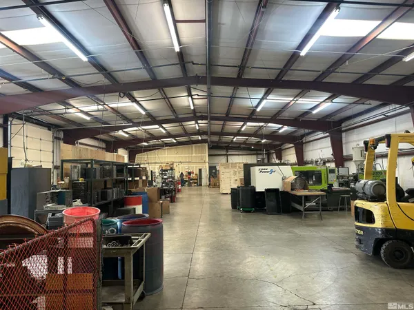 a view of storage and utility room