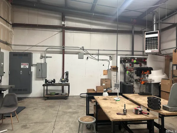 a view of a storage & utility room