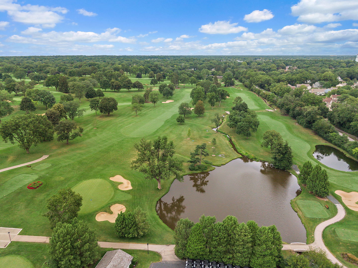 43 North Ravenscraig Lane Inverness, IL 60067 - Photo 63 of 64 a view of a lake with a yard