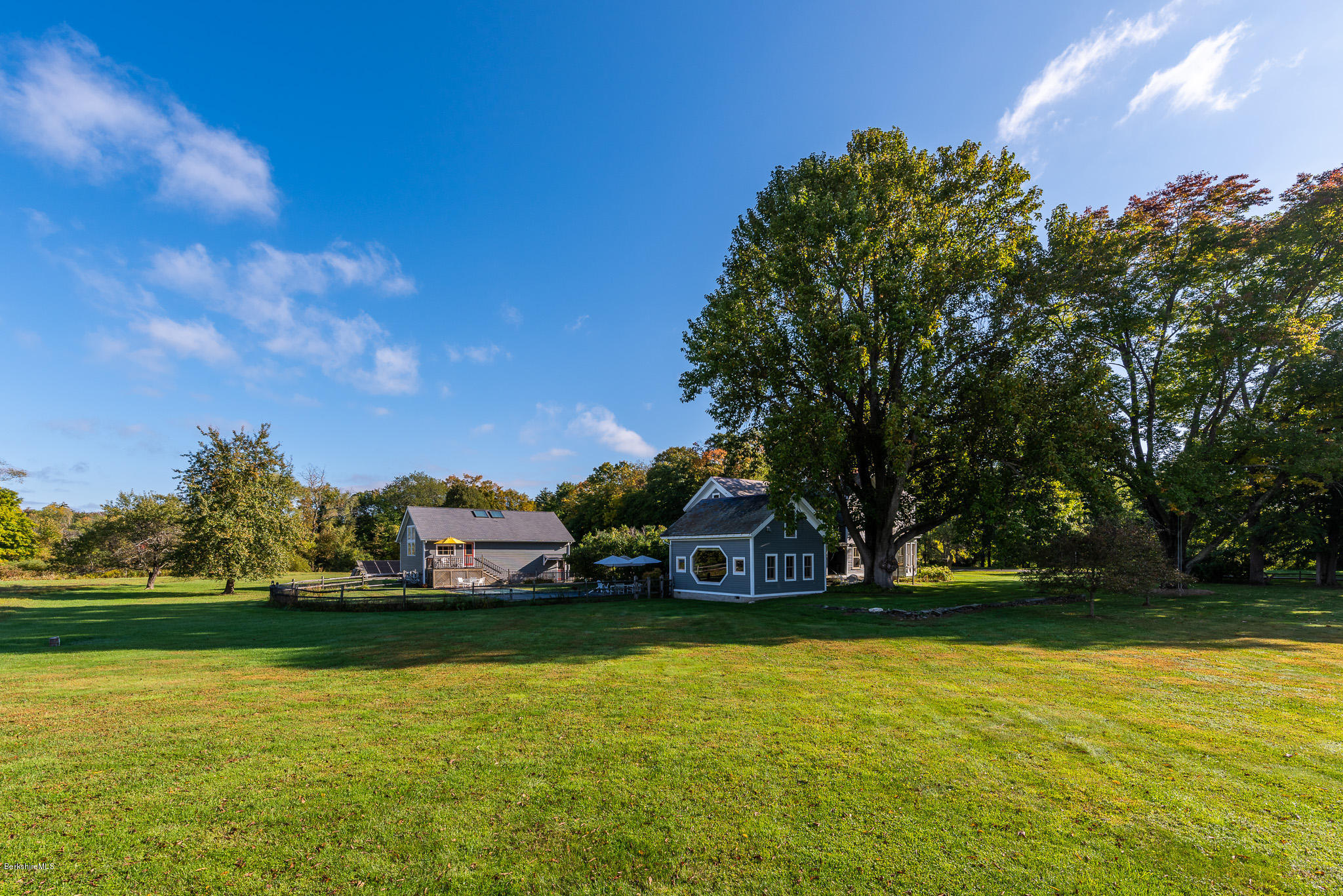 716 Rannapo Road Sheffield, MA 01257 - Photo 40 of 54 FROM THE SOUTH LAWN