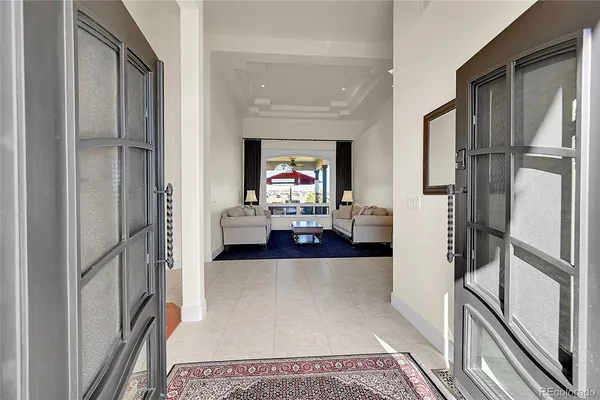view of living room with furniture and window