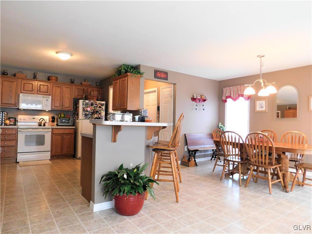 507 Laurel Hill Road Bangor, PA 18013 - Photo 5 of 32 Second view of kitchen, featuring a comfy bar
