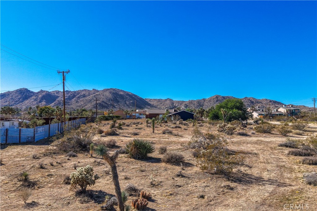 7199 Olympic Road Joshua Tree, CA 92252 - Photo 10 of 12 a view of a backyard