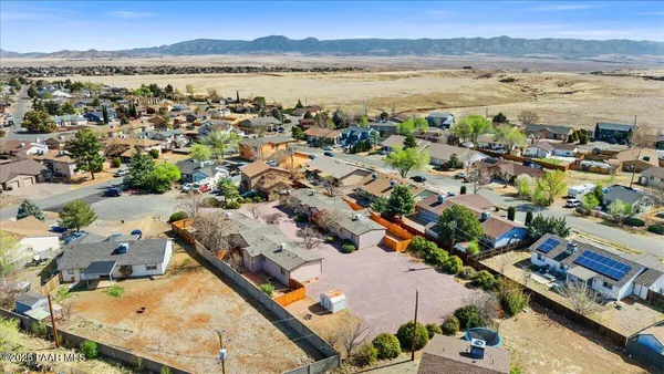 a view of a city and ocean view