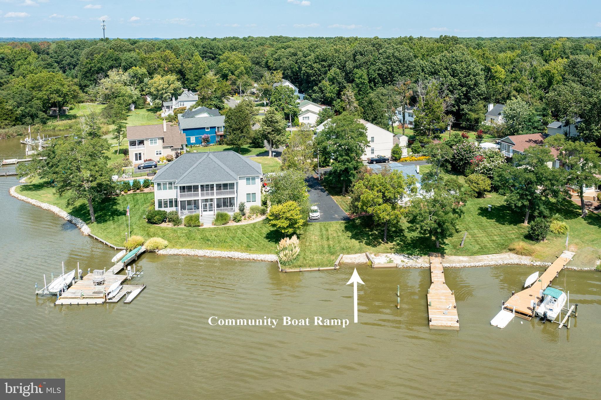 5943 Sneed Drive Deale, MD 20751 - Photo 3 of 38 Few yards from boat ramp