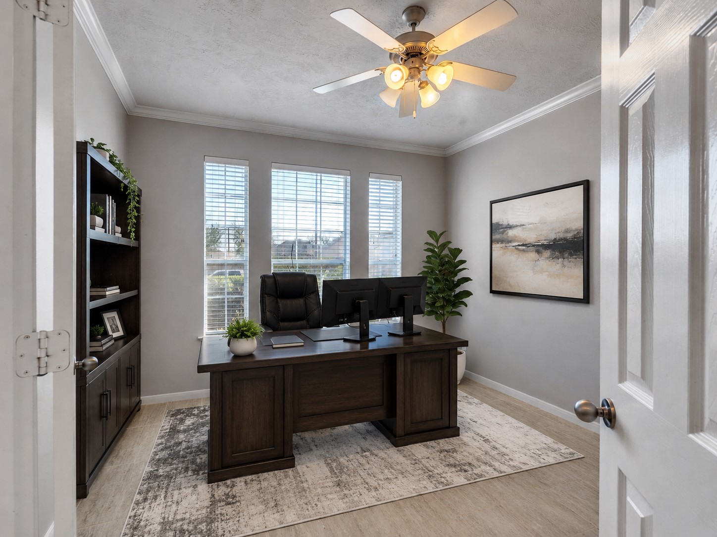 2615 Fern Lacy Drive Spring, TX 77388 - Photo 4 of 25 Imagine working from home in an office like this?