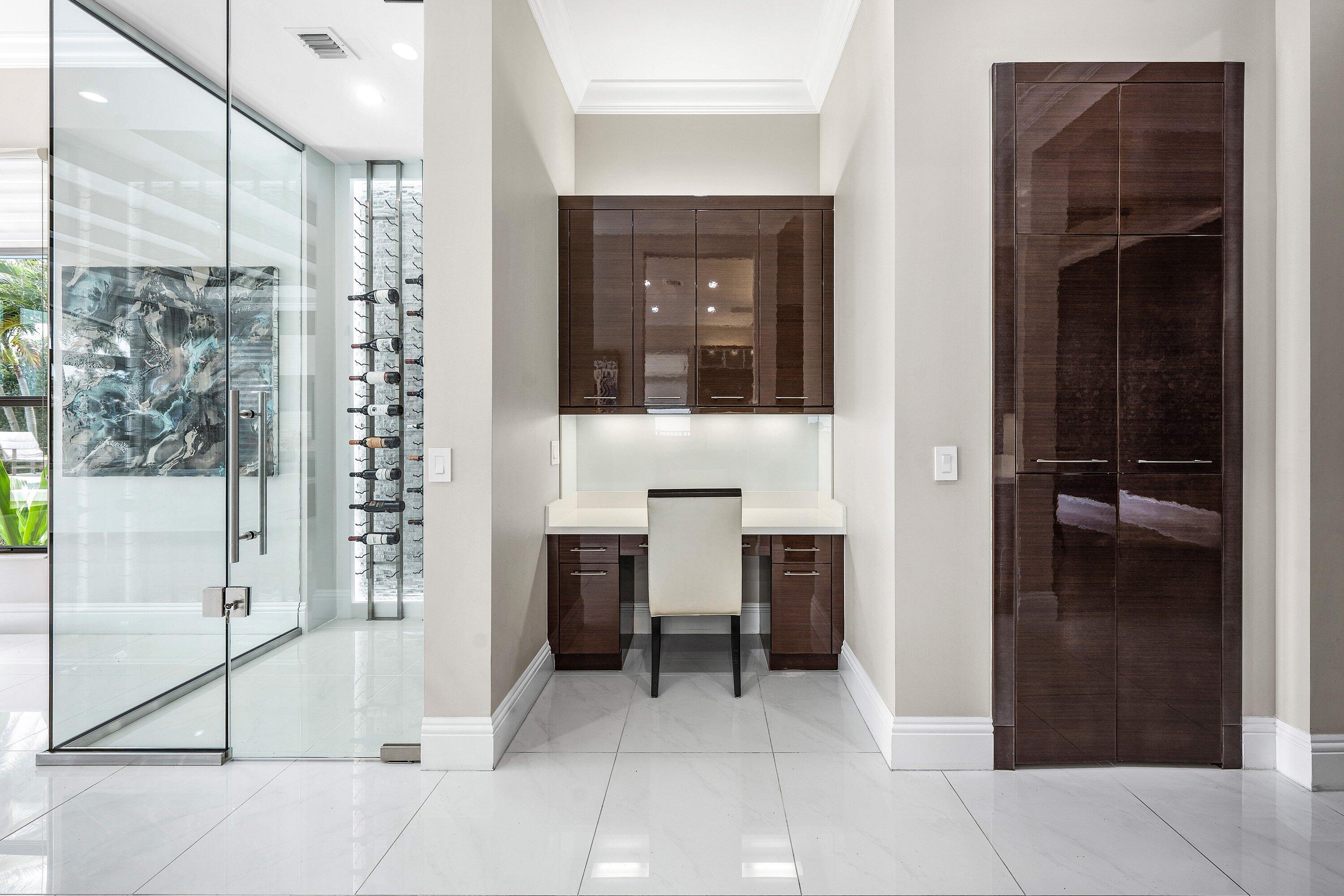 9616 Moritz Way Delray Beach, FL 33446 - Photo 15 of 108 Menu Desk & Wine Room