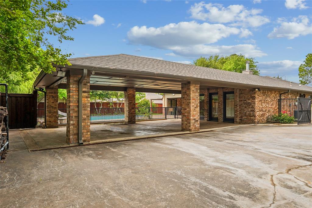 2121 Fairfax Road Denton, TX 76205 - Photo 36 of 40 Large Covered Carport