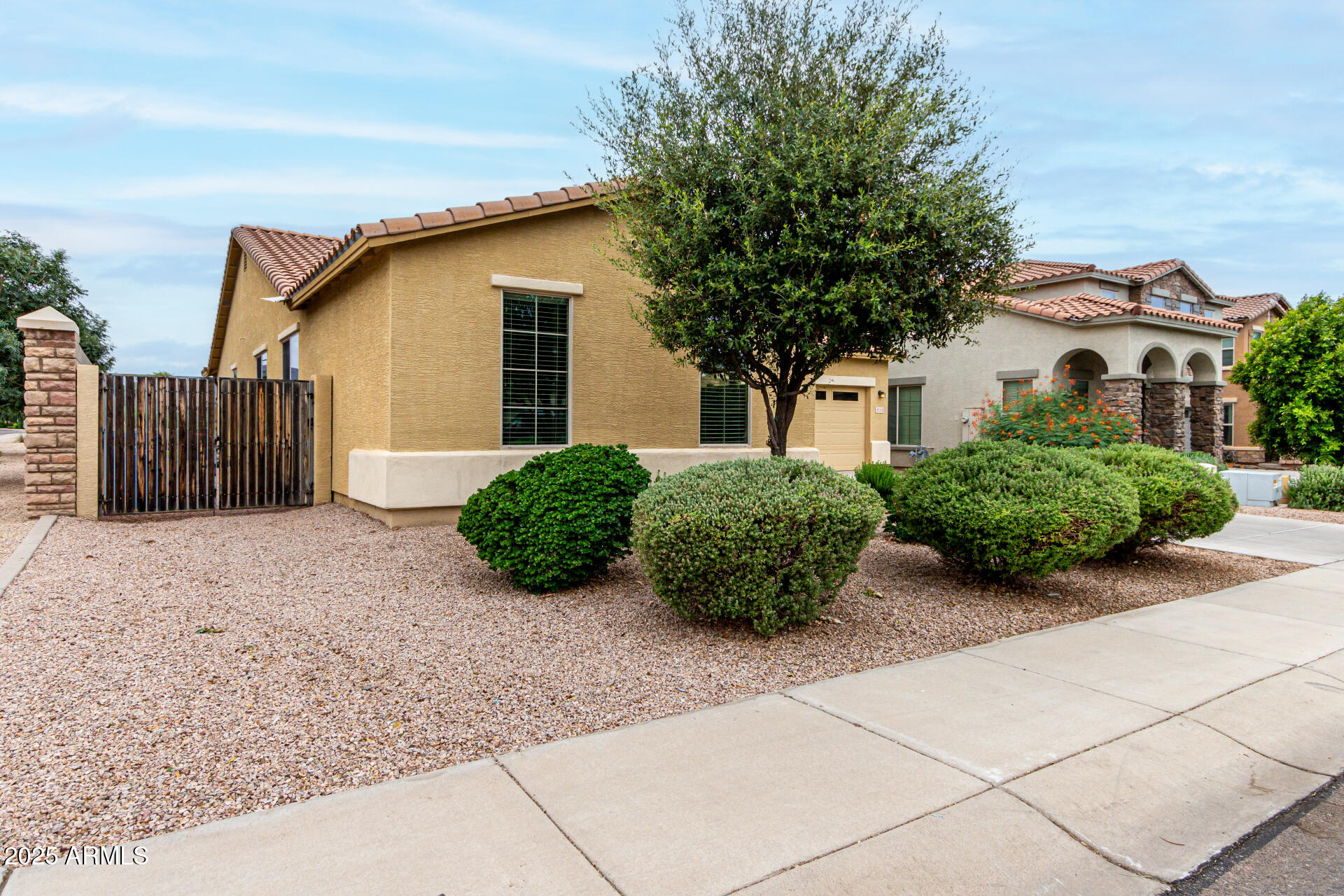 3135 East Ridgewood Lane Gilbert, AZ 85298 - Photo 4 of 39 front view of a house with a yard