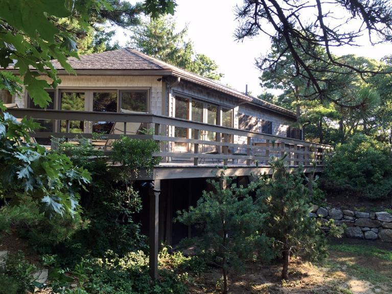 14 Sky View Drive Truro, MA 02666 - Photo 18 of 19 a front view of a house with balcony