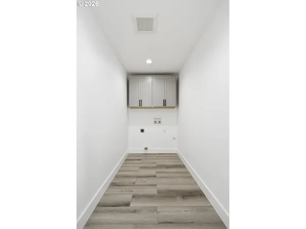 a hallway with entryway