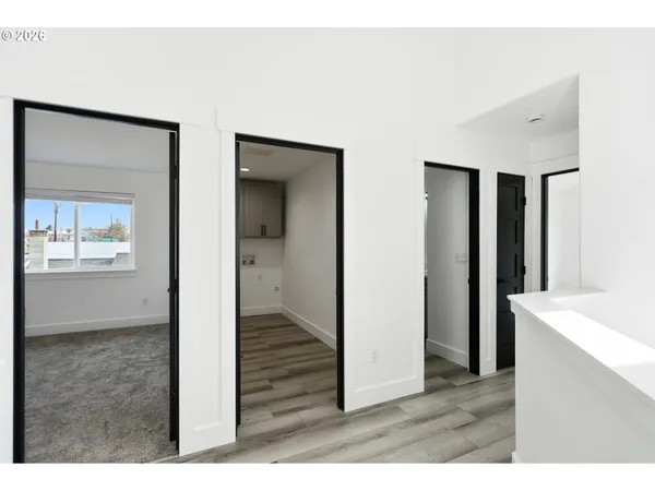 a view interior of the house and wooden floor