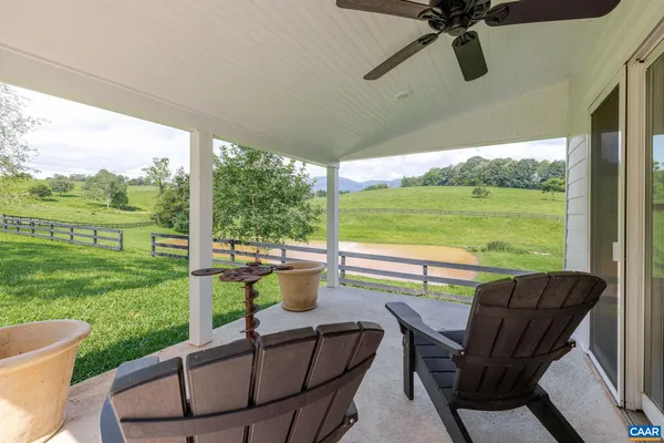a view of an outdoor space and a yard