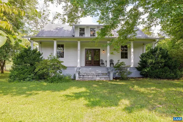 a view of front door and porch