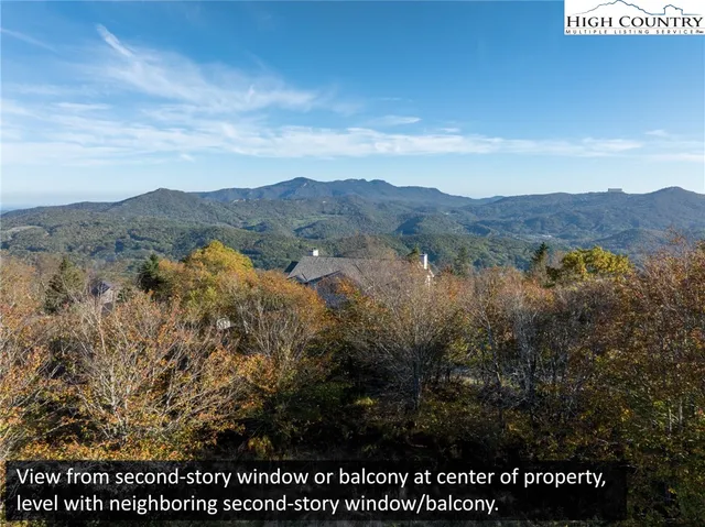 a view of a lot of trees and mountains