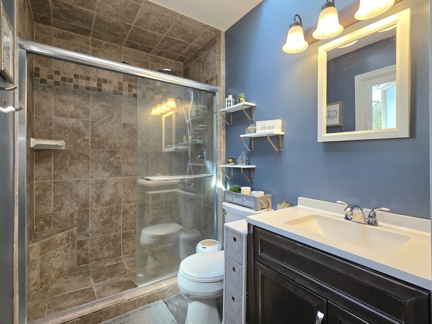 574 Aberdeen Road Frankfort, IL 60423 - Photo 24 of 37 a bathroom with a sink mirror vanity and toilet