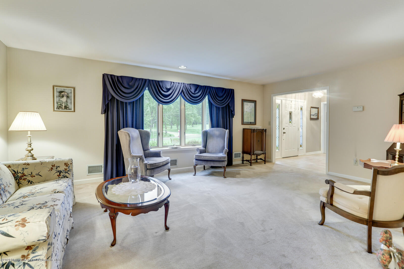 512 Province Line Road Allentown, NJ 08501 - Photo 8 of 38 a view of a livingroom with furniture and a fireplace