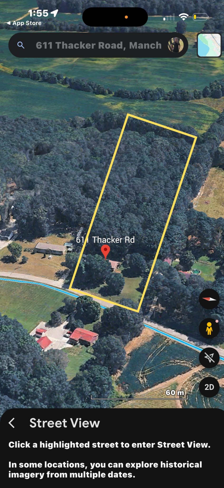 611 Thacker Road Manchester, TN 37355 - Photo 5 of 23 a view of a backyard with table and chairs