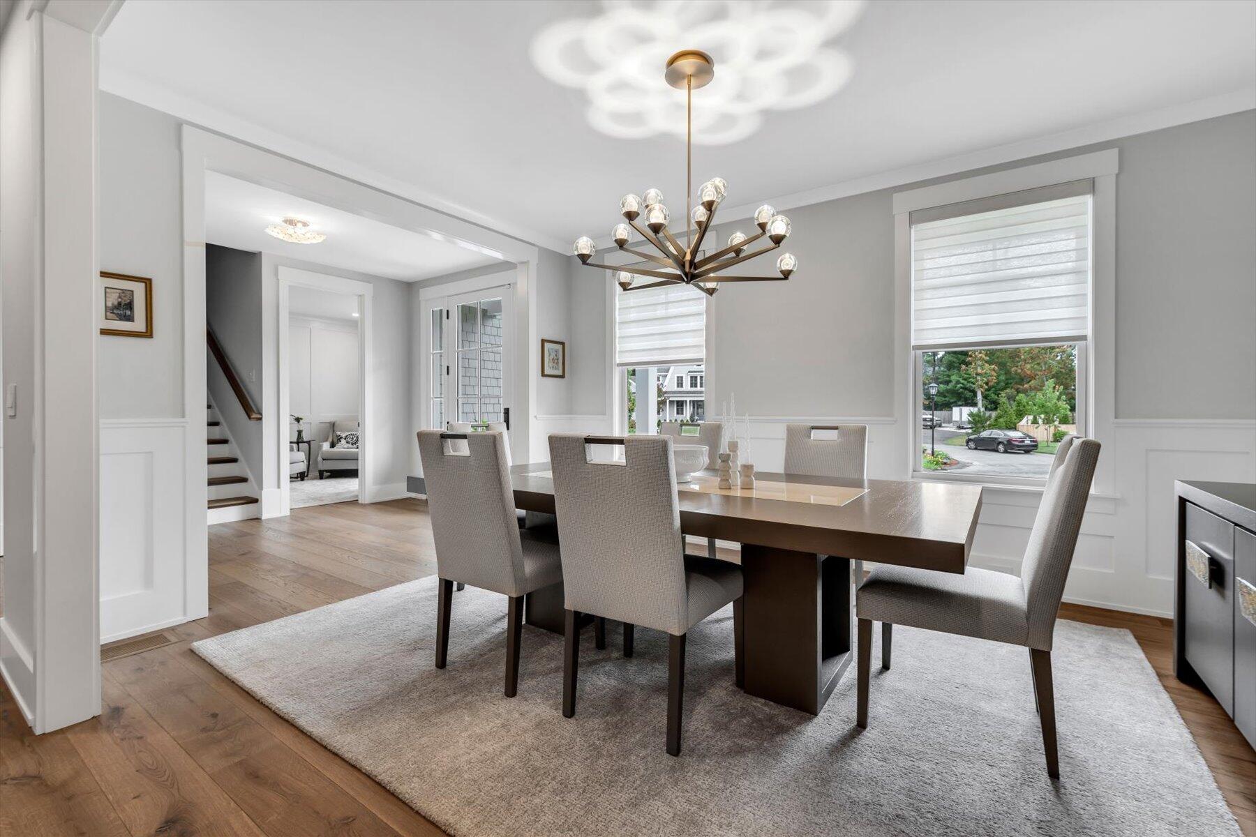 14 Willow Circle Mashpee, MA 02649 - Photo 19 of 60 a view of a dining room with furniture window and wooden floor