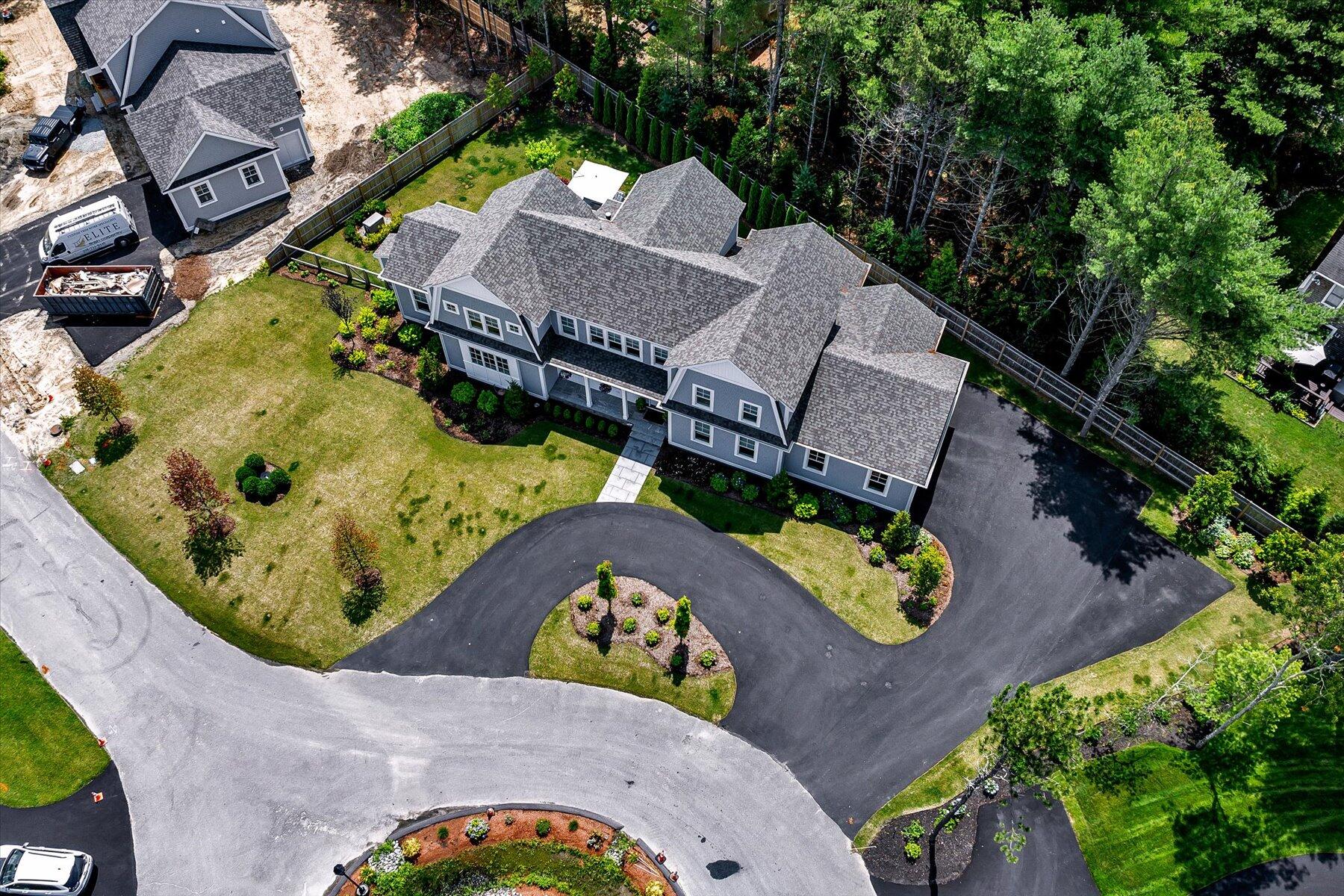 14 Willow Circle Mashpee, MA 02649 - Photo 6 of 60 an aerial view of a house with a swimming pool