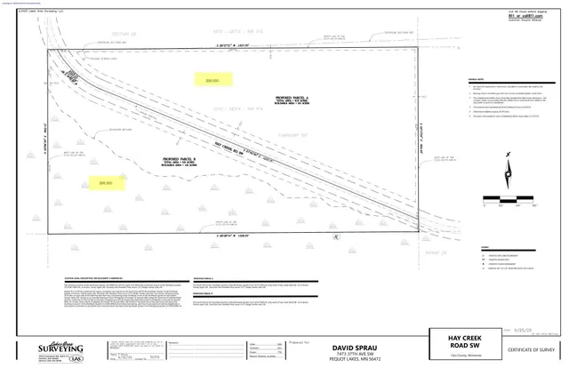 $59,900 | Tbd Parcel D Tbd Parcel D Hay Creek Rd Pine River Southwest, Pine River, MN 56474
