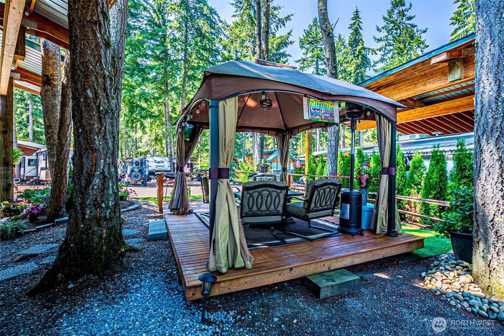 1546 Reservation Road Southeast, Unit 253 Olympia, WA 98513 - Photo 19 of 31 a view of outdoor space yard deck patio and swimming pool