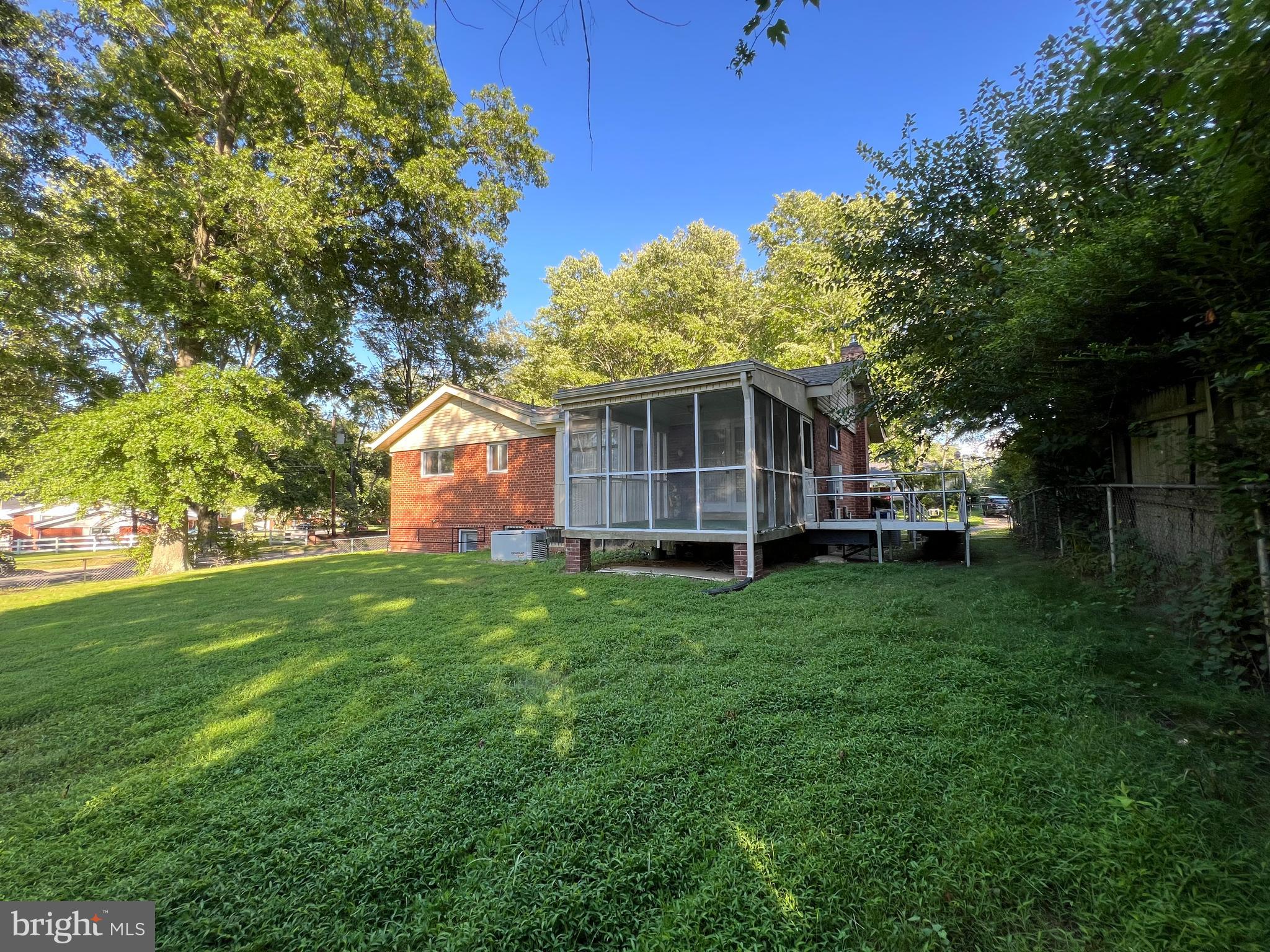 1801 Ladd Street Silver Spring, MD 20902 - Photo 2 of 16 Large, leveled and fenced corner yard.