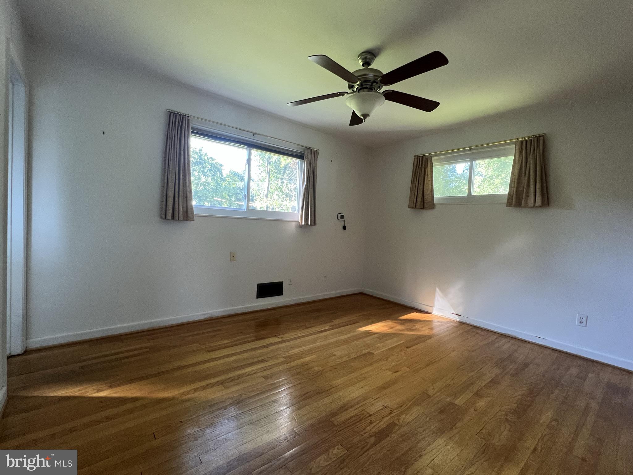 1801 Ladd Street Silver Spring, MD 20902 - Photo 7 of 16 Main bed room with separate bath and ceiling fan